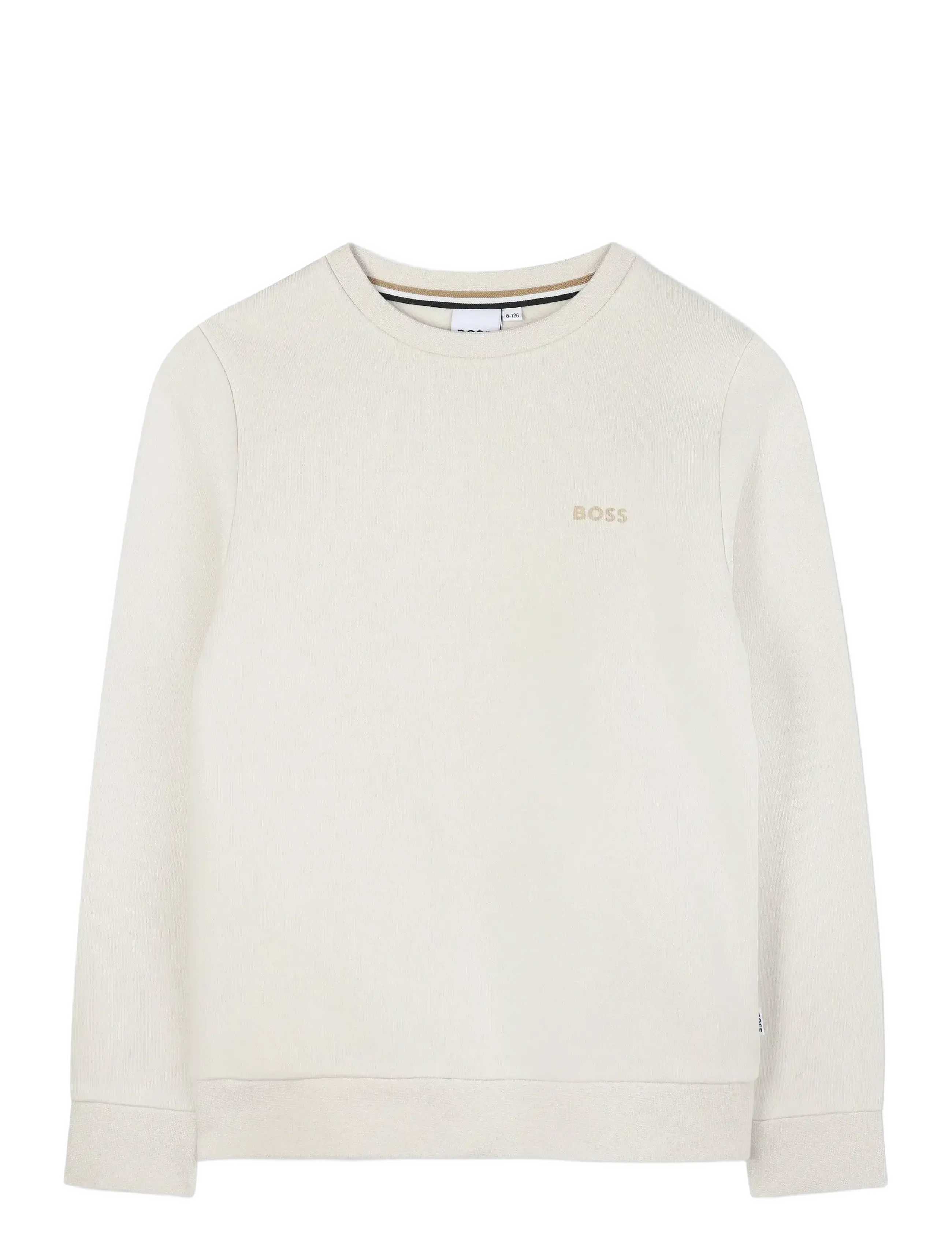 BOSS Sweatshirt, 114, Cream, Sweatshirts & Hættetrøjer > Sweatshirts, Børn