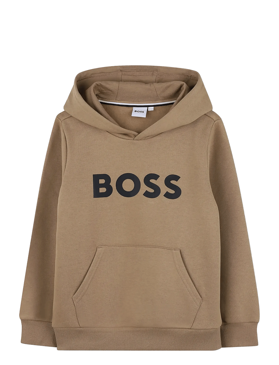 BOSS - HOODED SWEATSHIRT - kapuzenpullover - cookie - 0