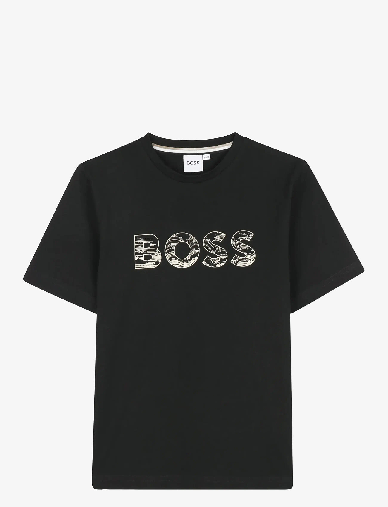 BOSS - SHORT SLEEVES TEE-SHIRT - kortärmade t-shirts - black - 0