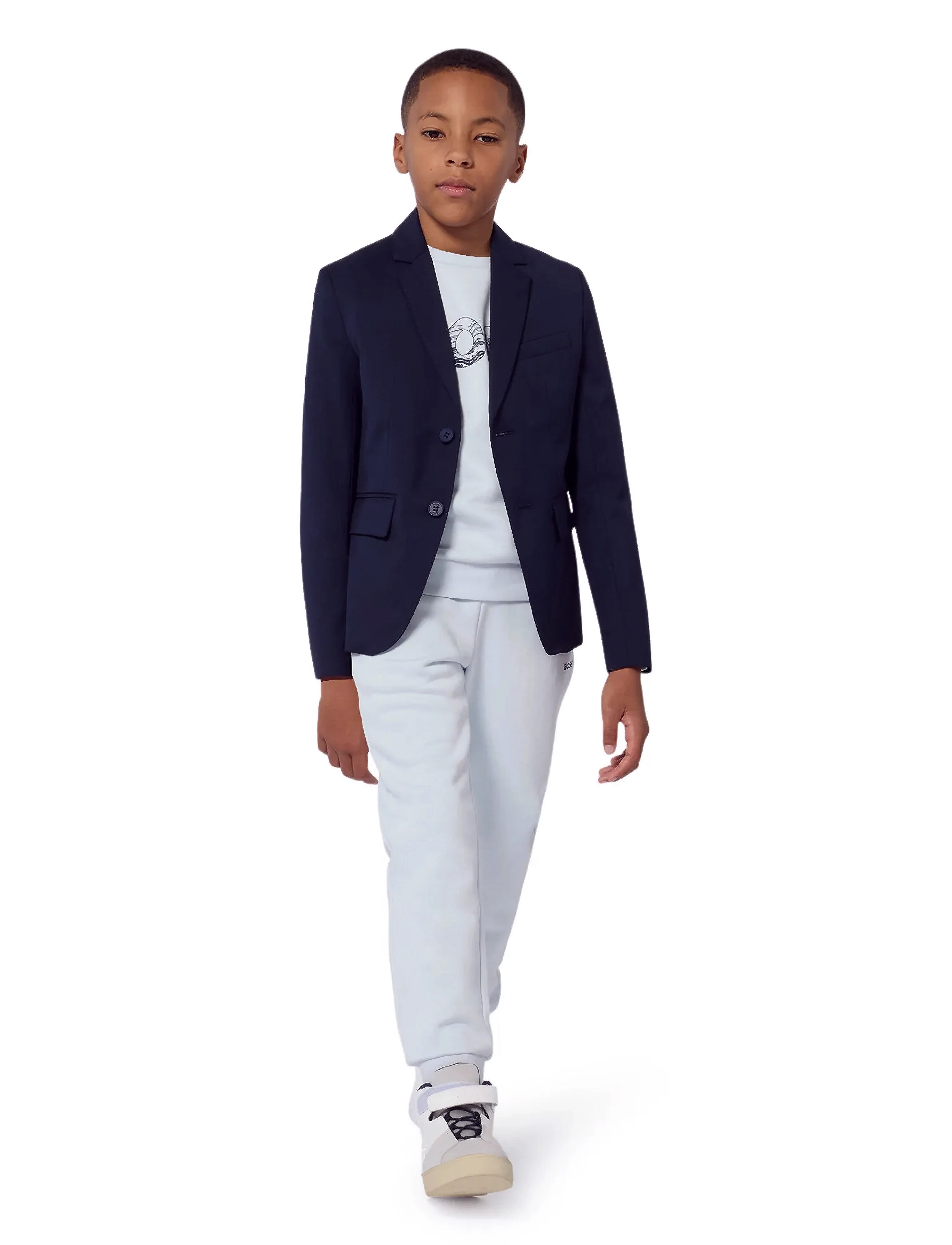 BOSS Ceremony Jacket, Børn, Ceremoni Jakke, Sort, Str: 162