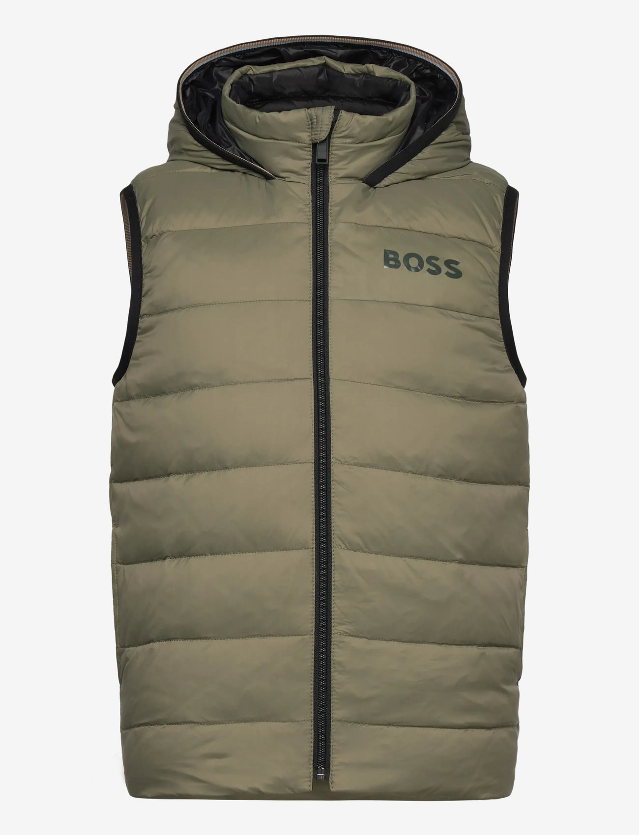 BOSS - REVERSIBLE PUFFER JACKET - shoppa efter ålder - green - 0