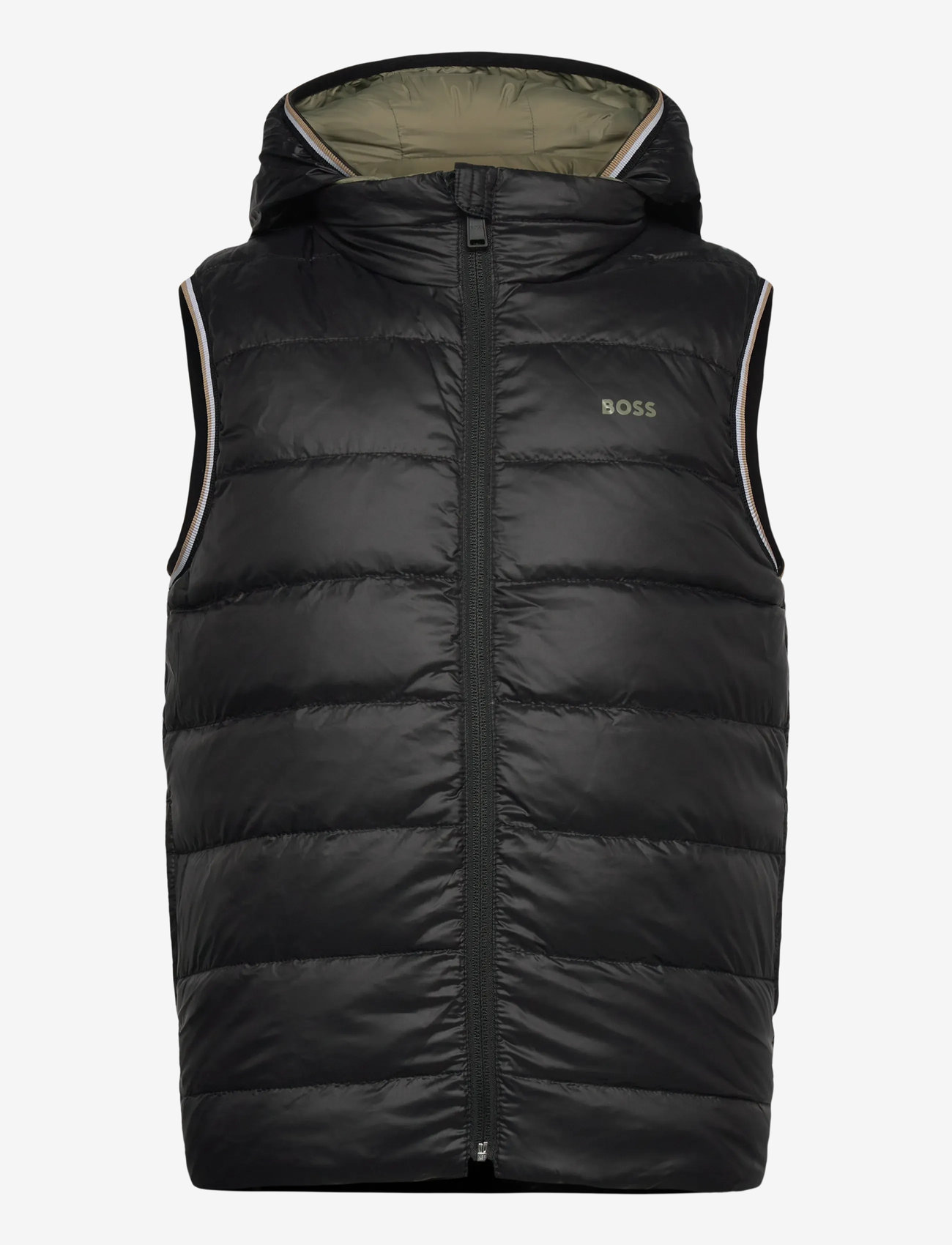 BOSS - REVERSIBLE PUFFER JACKET - shoppa efter ålder - green - 2