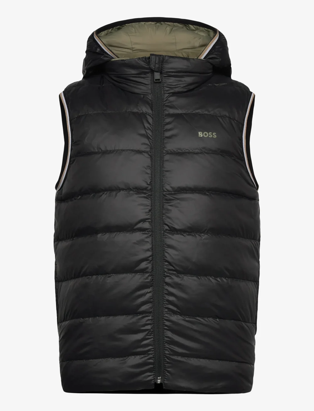 BOSS - REVERSIBLE PUFFER JACKET - shop efter alder - green - 2