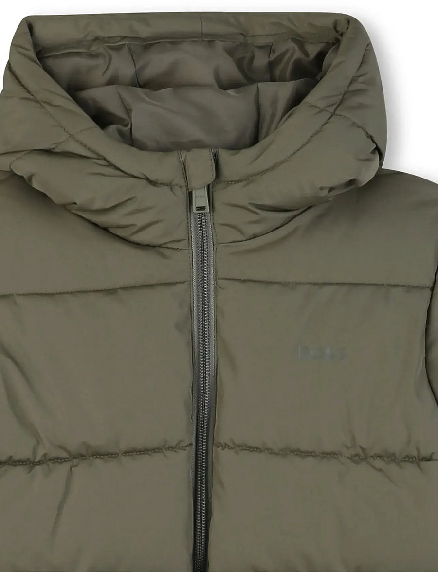 BOSS - PUFFER JACKET - talvejoped - green - 2