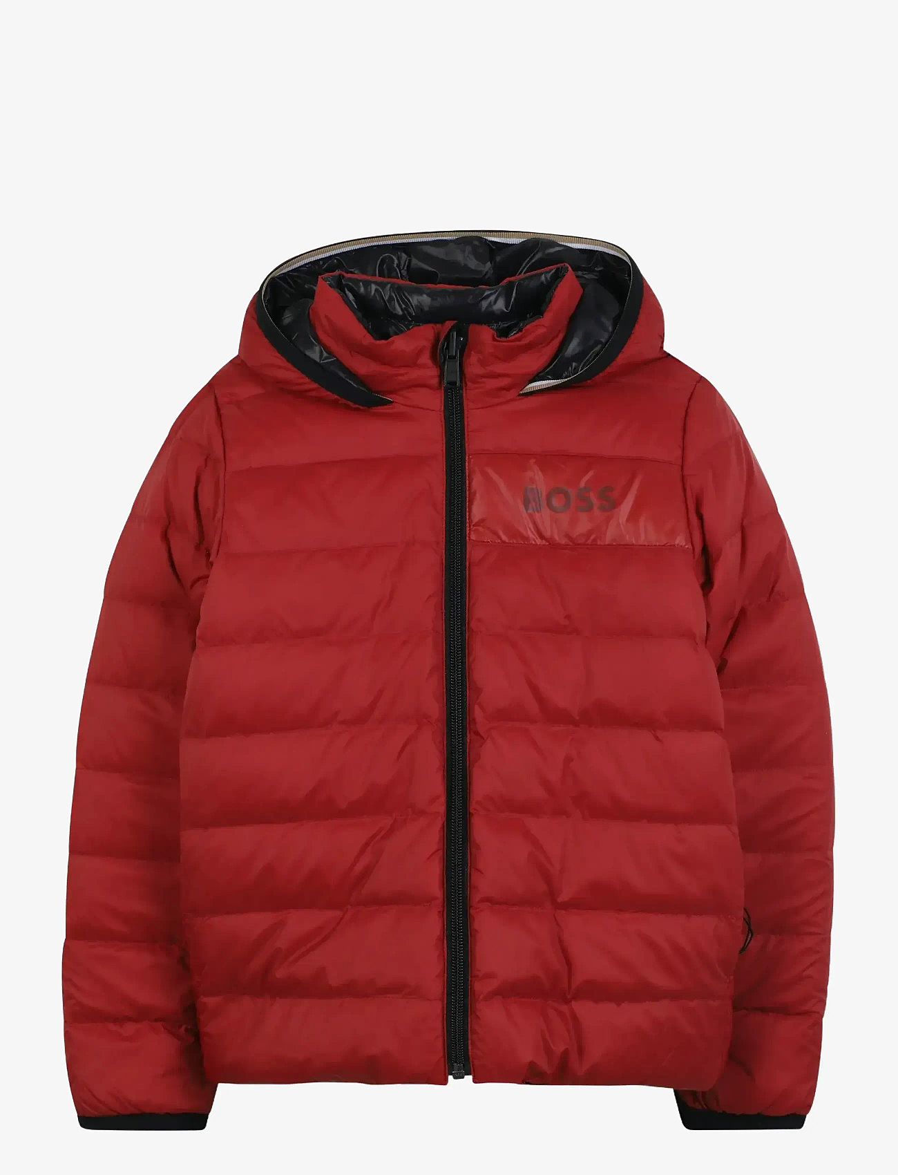 BOSS - REVERSIBLE PUFFER JACKET - vinterjakker - dark red - 0