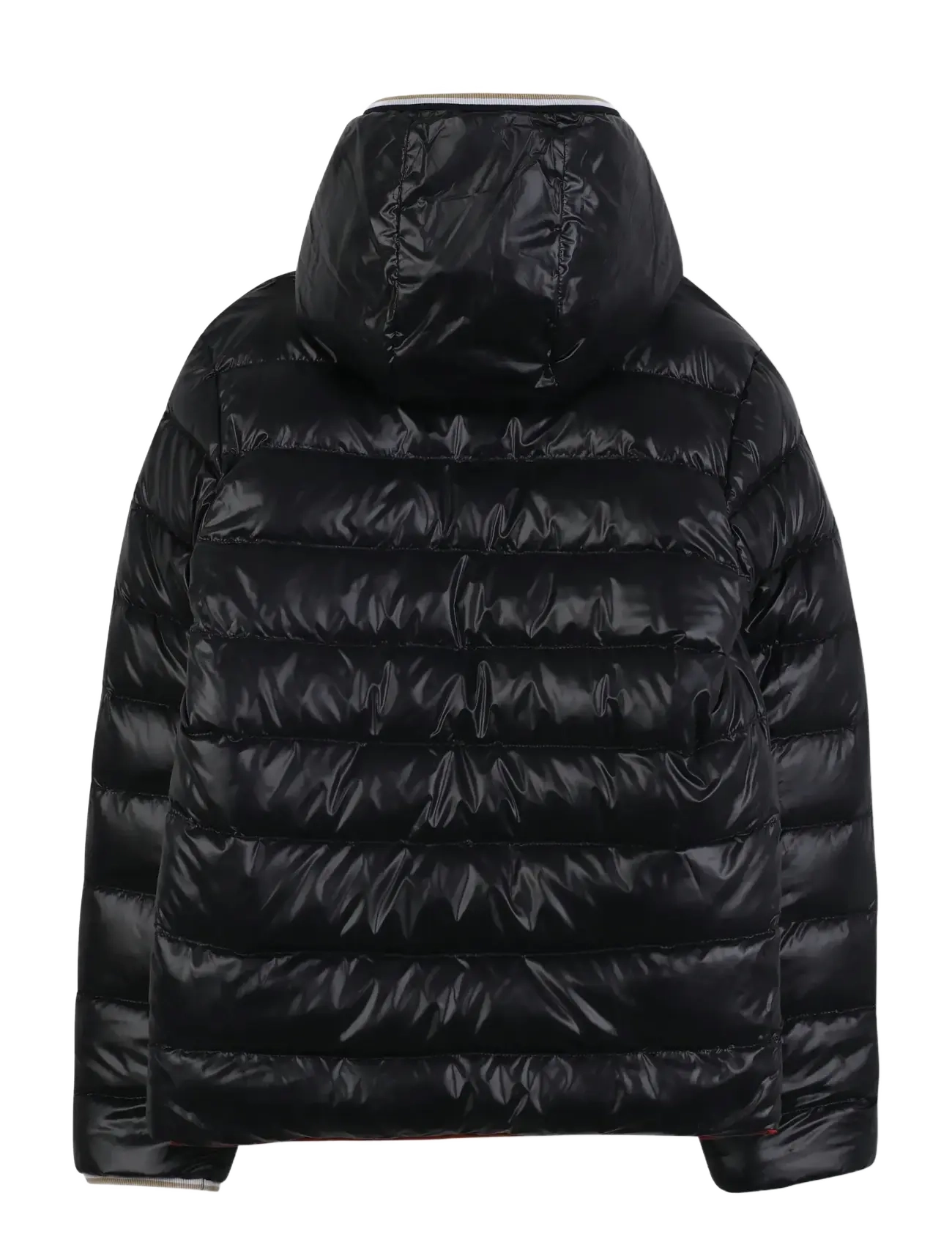 BOSS - REVERSIBLE PUFFER JACKET - jacken & mäntel - dark red - 3