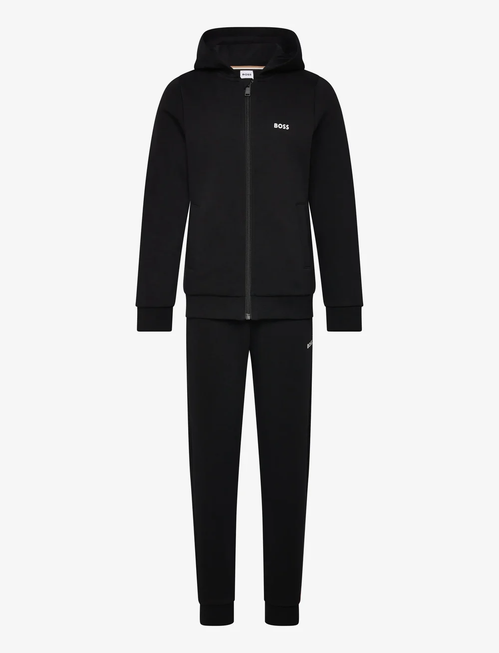 BOSS - CARDIGAN+TROUSERS - sportanzüge - black - 0