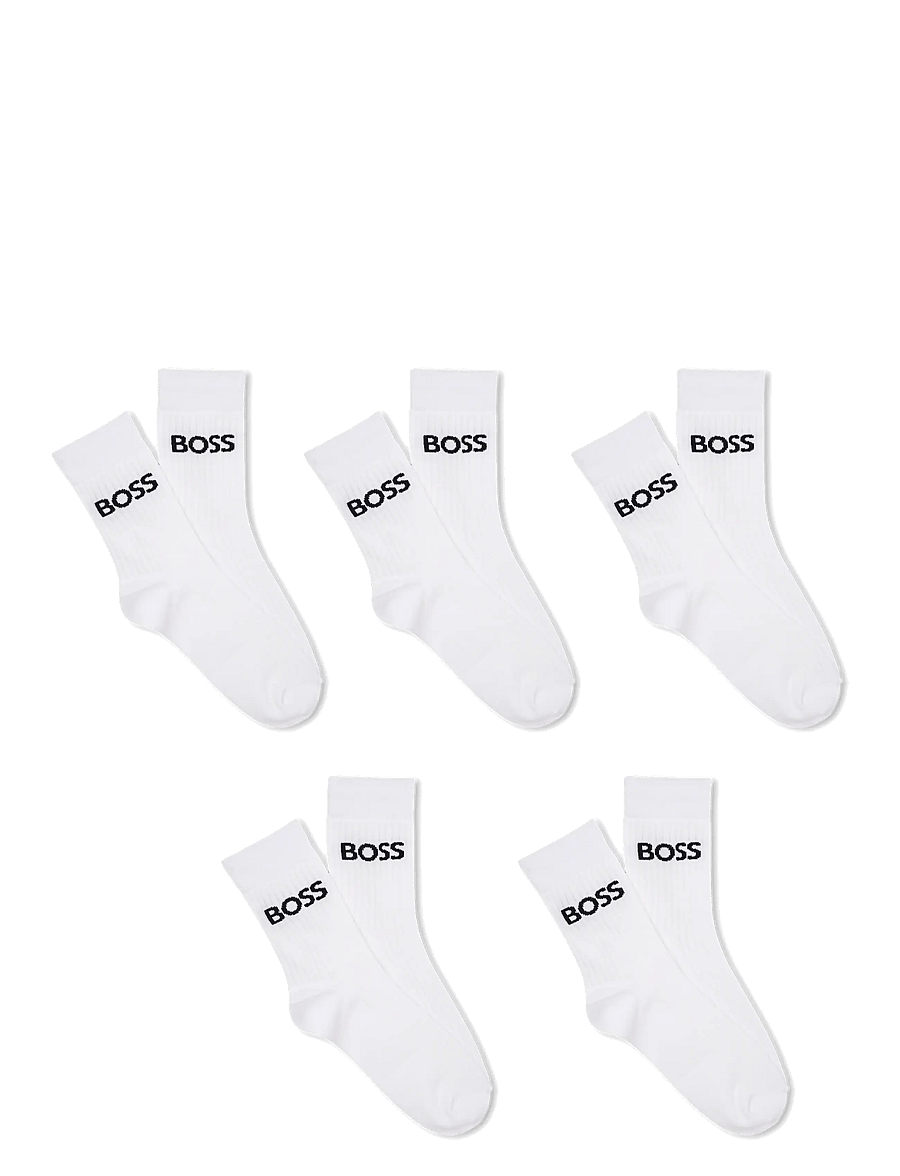 BOSS - SOCKS(*5) - sokid - white - 1