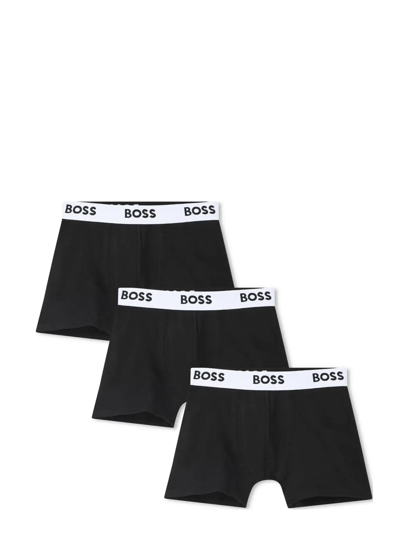 BOSS SET OF 3 BOXER SHORTS - BOSS Kidswear - BLACK / black