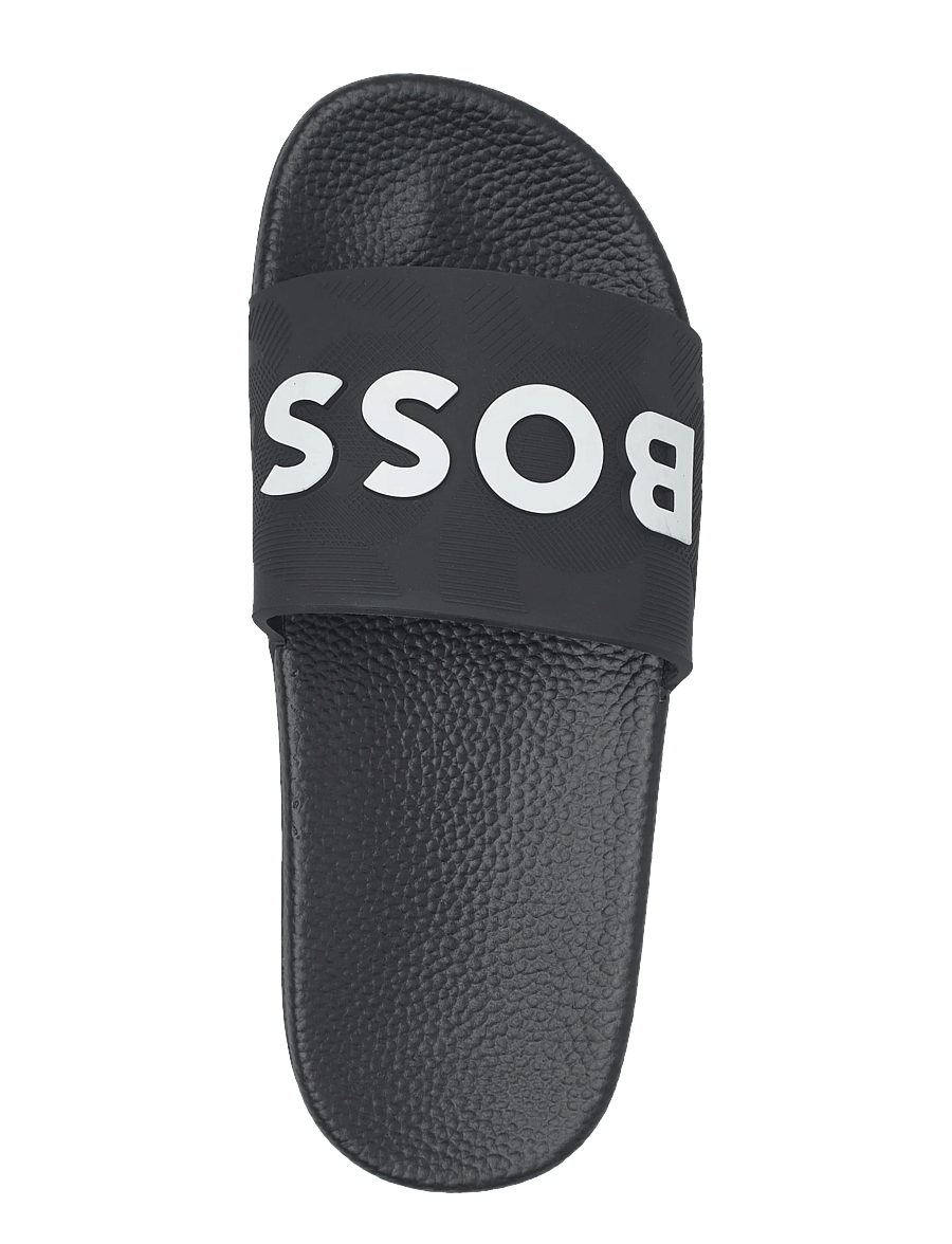 BOSS - AQUA SLIDES - badelatschen - black - 3