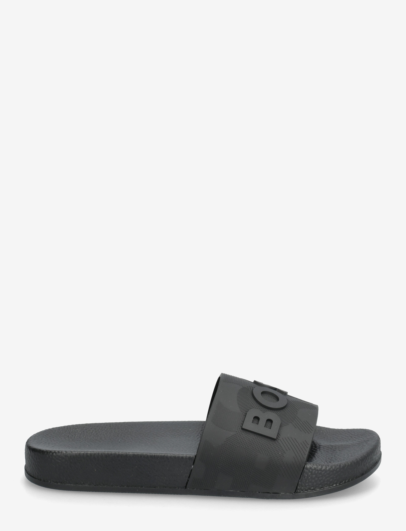 BOSS - AQUA SLIDES - badelatschen - black dark - 1