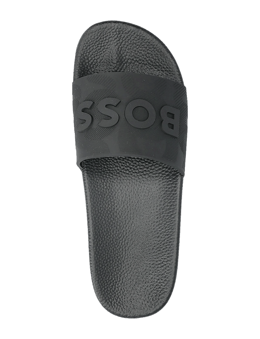 BOSS - AQUA SLIDES - badelatschen - black dark - 3