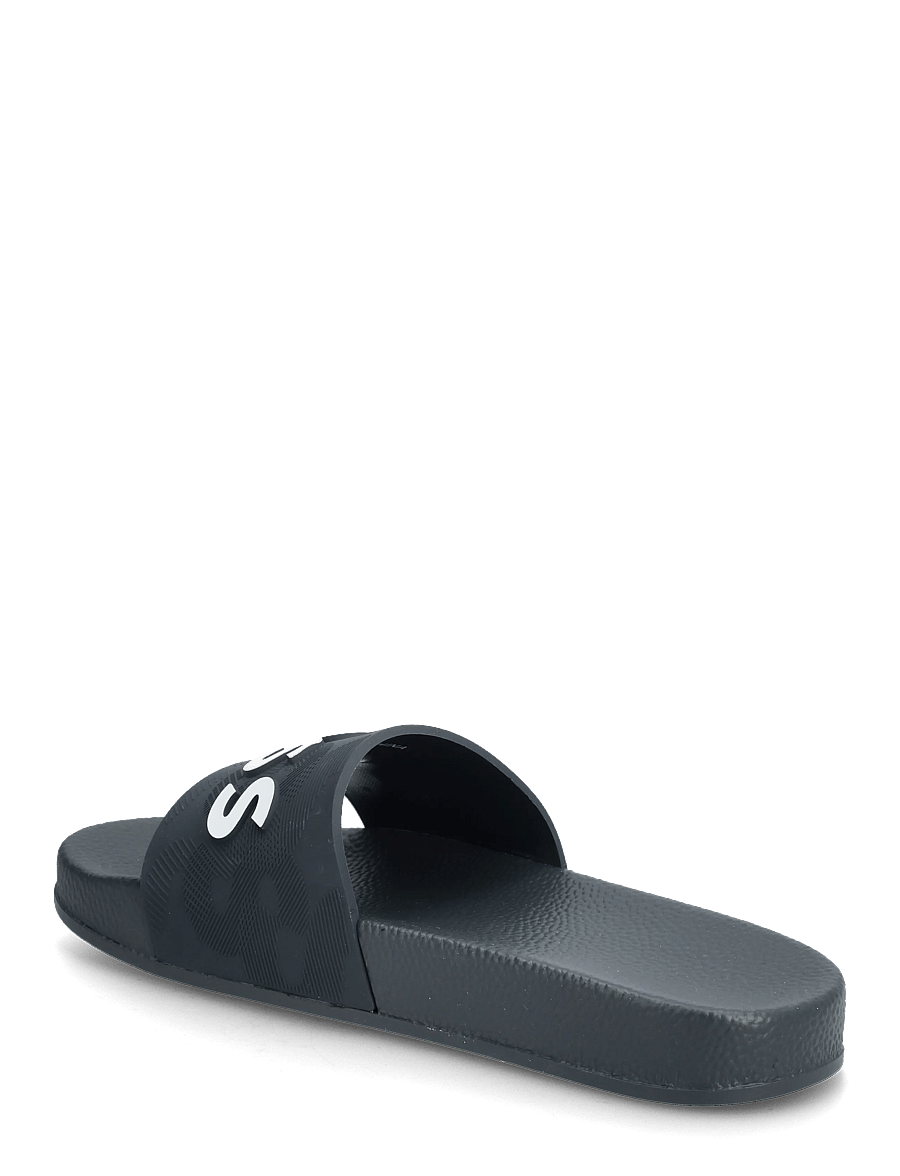BOSS - AQUA SLIDES - badesandaler - navy - 2