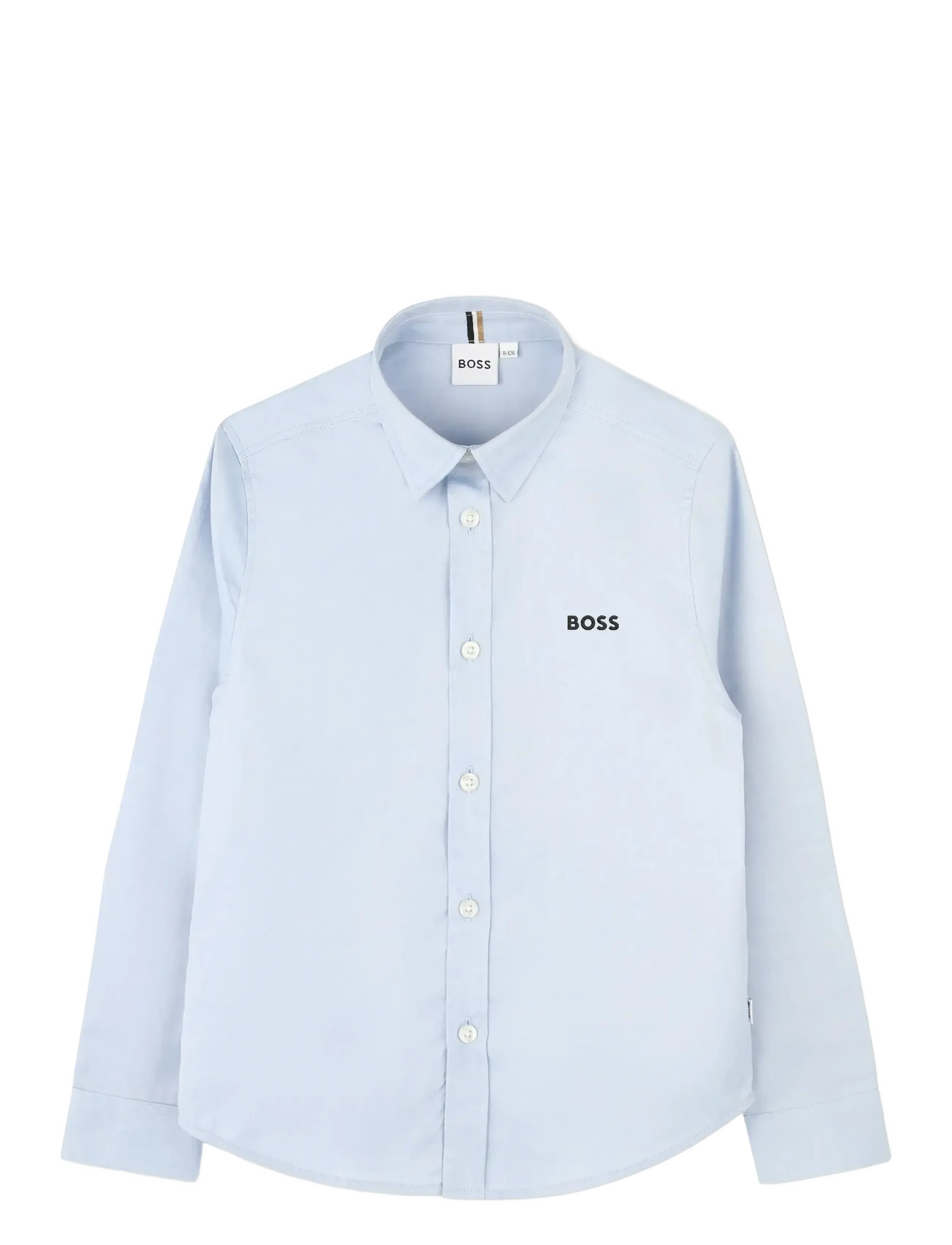 BOSS Long Sleeved Shirt, 108, Blue, Skjorter > Langærmede Shirts, Børn