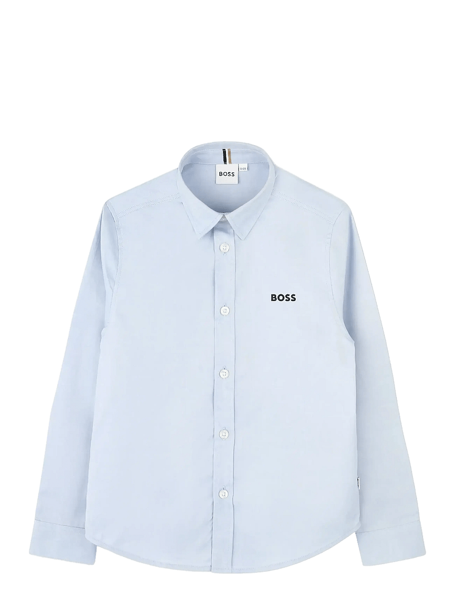 BOSS - LONG SLEEVED SHIRT - pikkade varrukatega särgid - pale blue black - 0