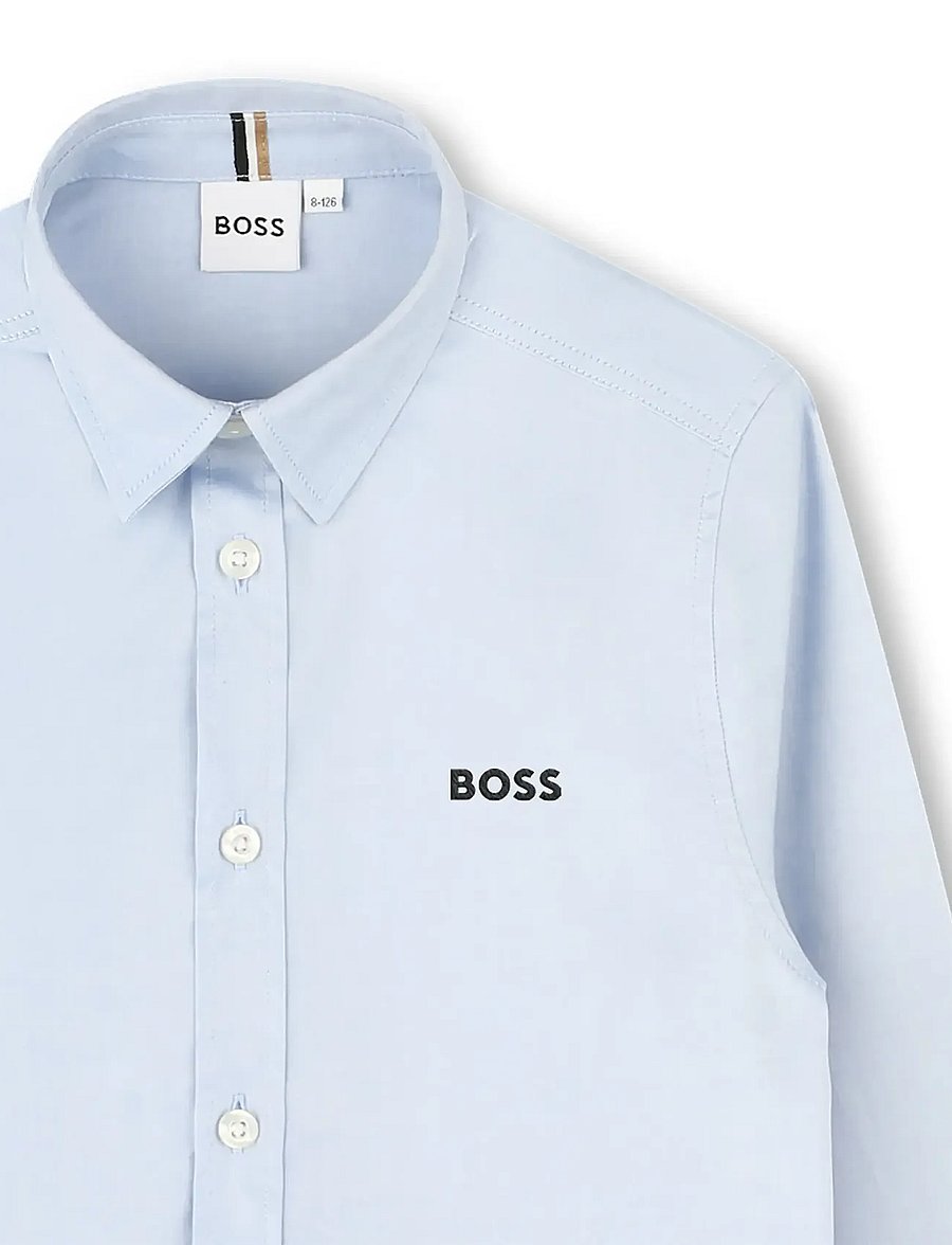 BOSS - LONG SLEEVED SHIRT - pikkade varrukatega särgid - pale blue black - 2