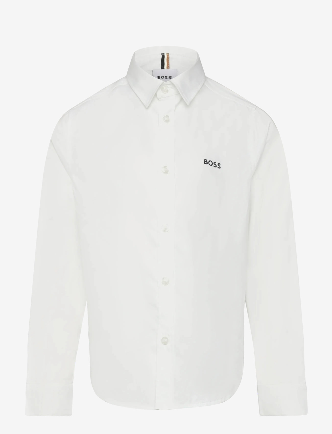 BOSS - LONG SLEEVED SHIRT - langærmede skjorter - white  black - 0