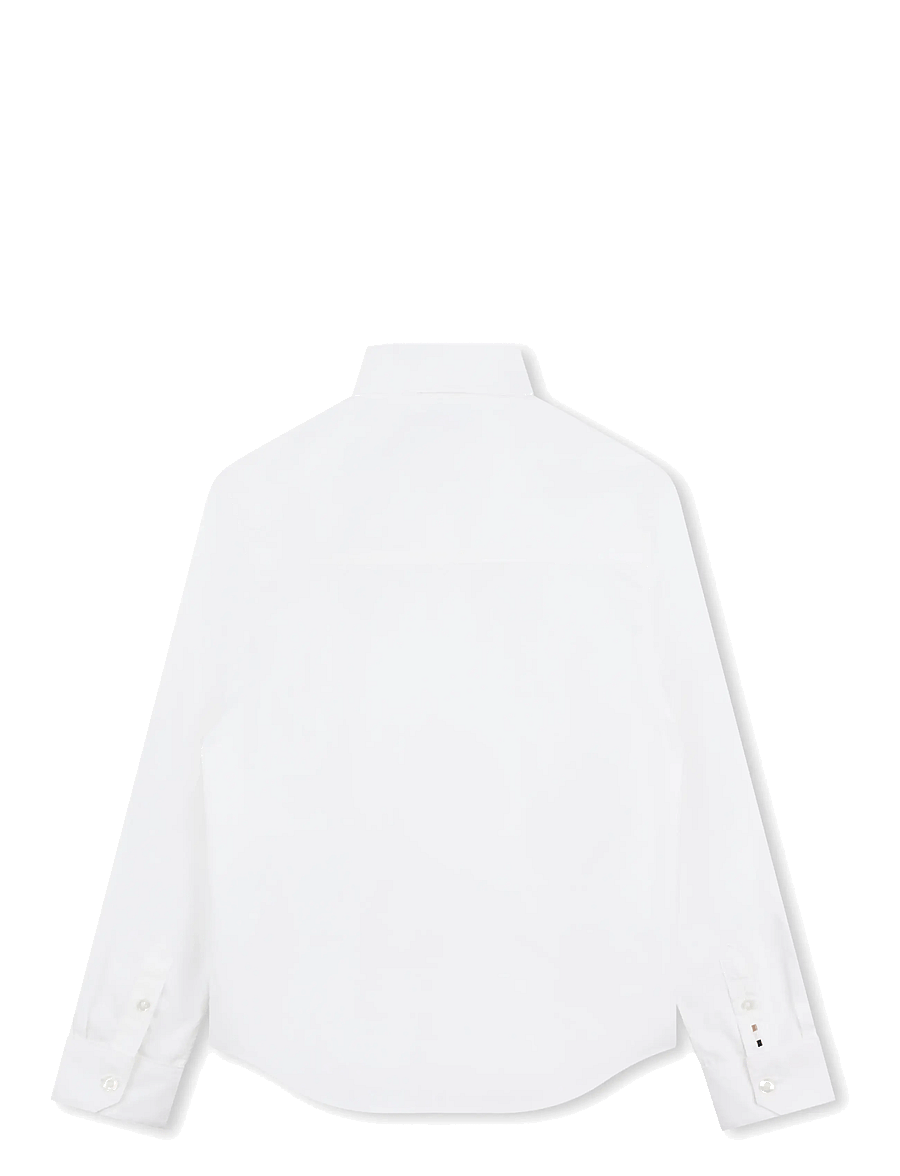 BOSS - LONG SLEEVED SHIRT - pikkade varrukatega särgid - white black - 1