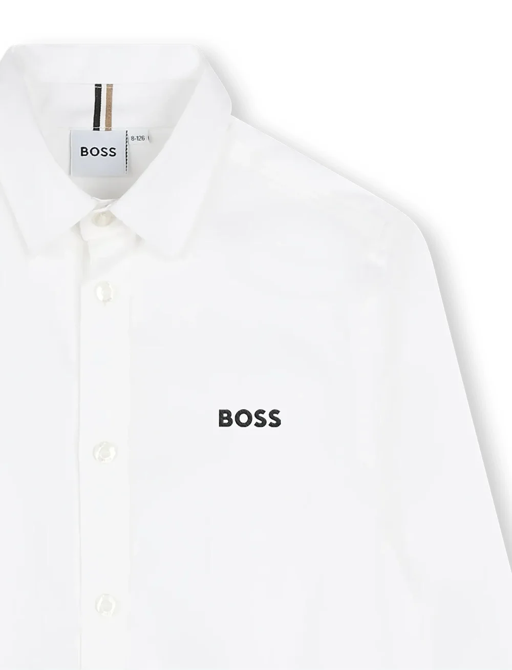 BOSS - LONG SLEEVED SHIRT - långärmade skjortor - white  black - 1
