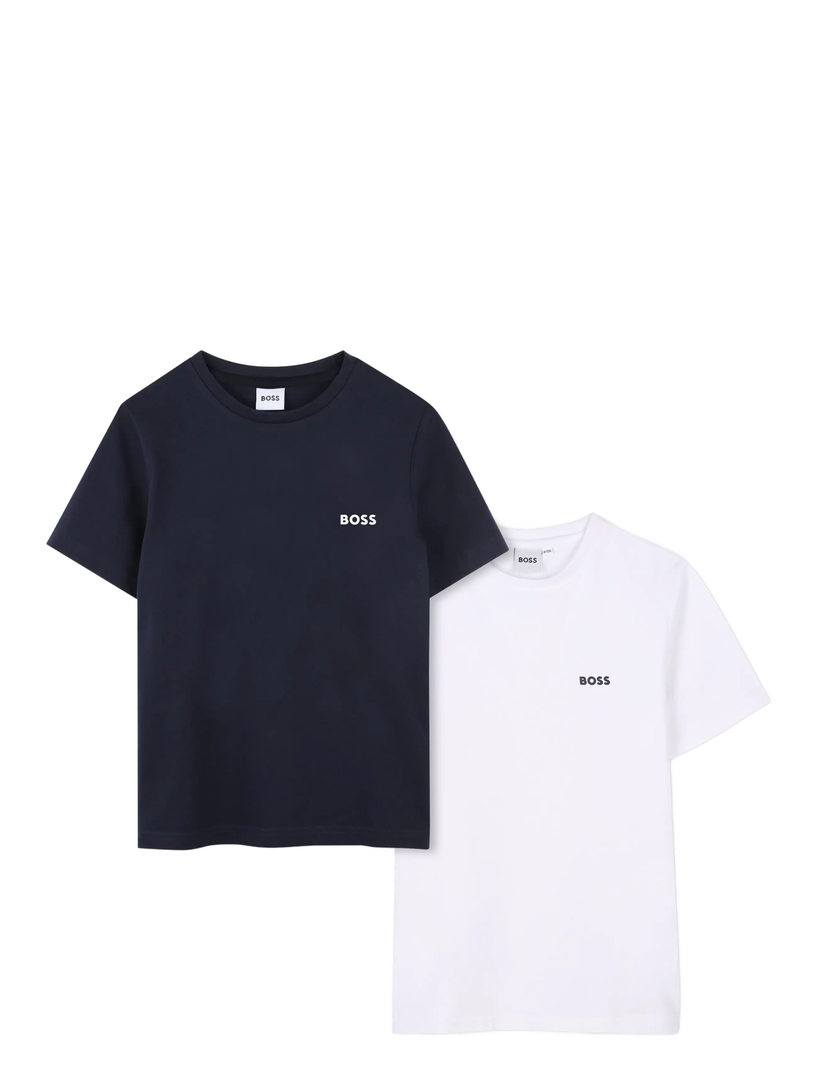 BOSS Set 2 T-shirts Weiß - 162 - Kinder