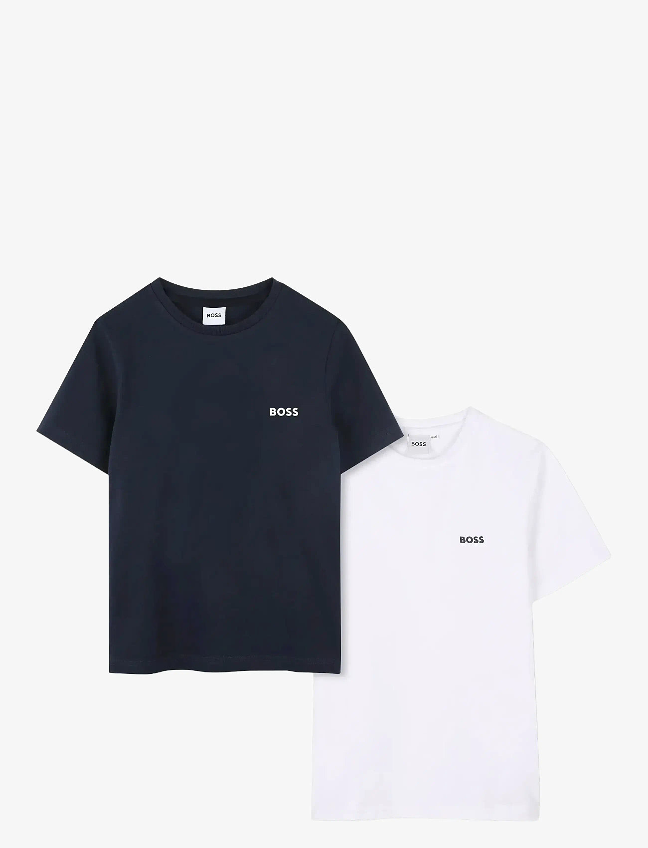 BOSS - SET 2 T-SHIRTS - kortärmade t-shirts - navy  white - 0