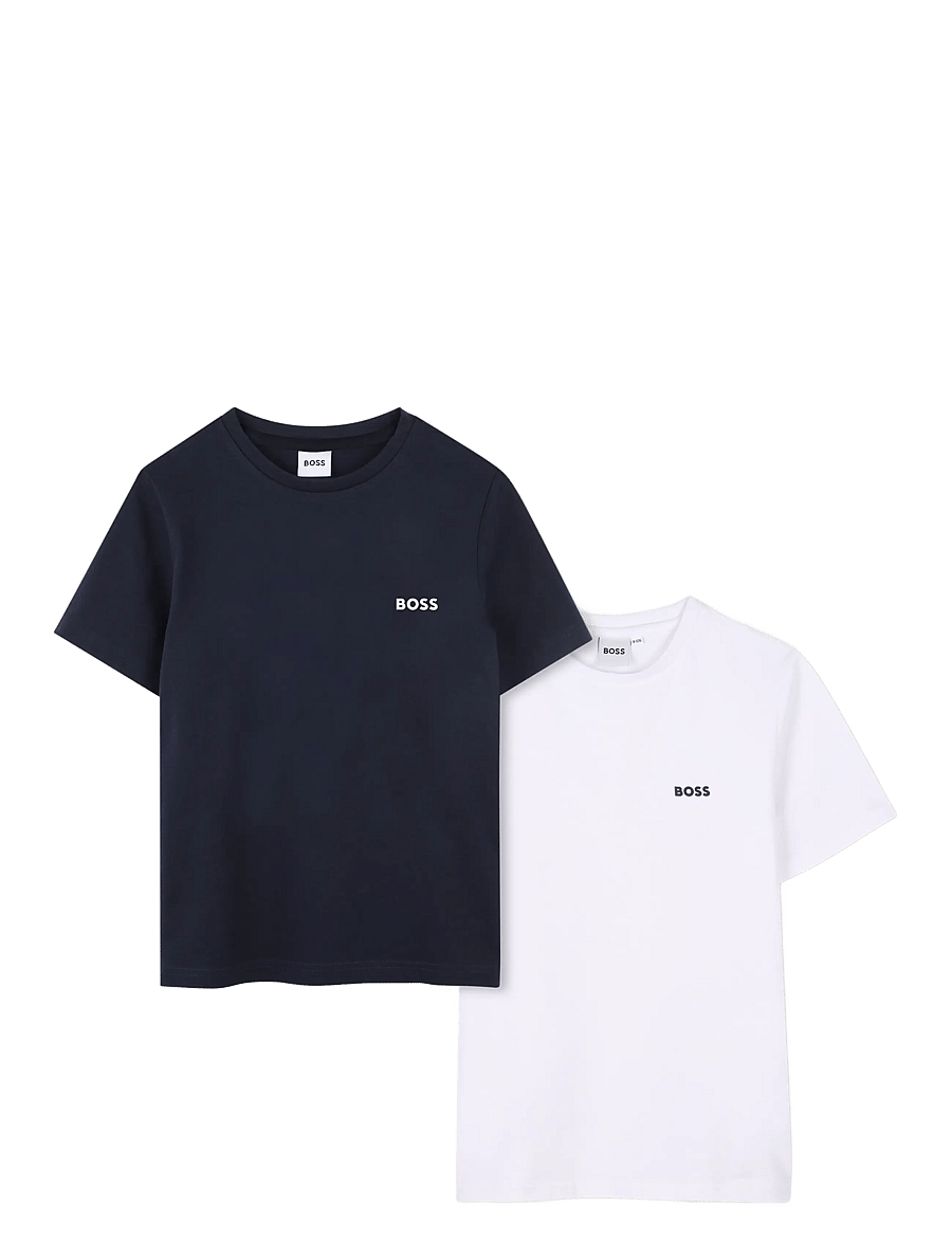 BOSS - SET 2 T-SHIRTS - kurzärmelige - navy white - 0