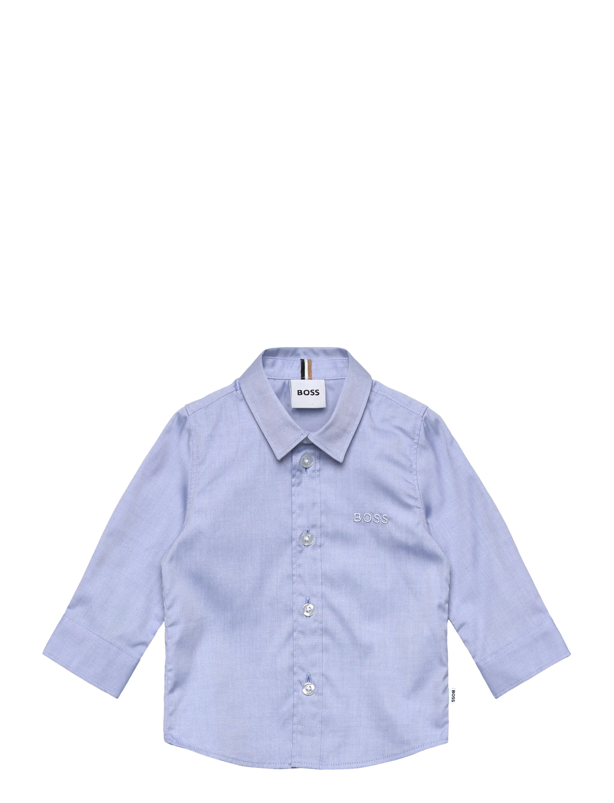 BOSS Long Sleeved Shirt, 81, Blue, Skjorter > Langærmede Shirts, Børn