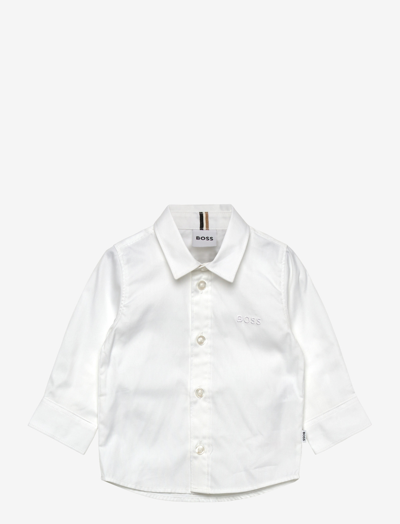 BOSS - LONG SLEEVED SHIRT - langärmlige hemden - white - 0