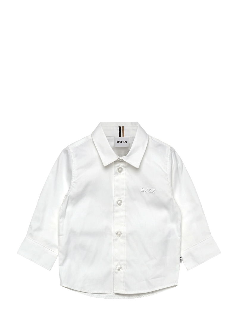 BOSS - LONG SLEEVED SHIRT - langärmlige hemden - white - 0