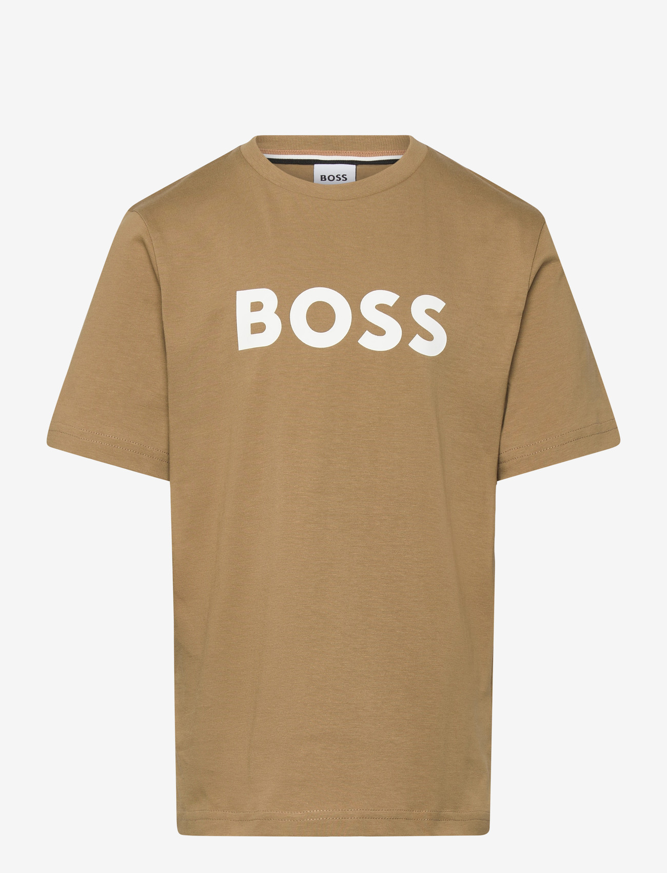 BOSS - SHORT SLEEVES TEE-SHIRT - kortærmede t-shirts - dark stone - 0