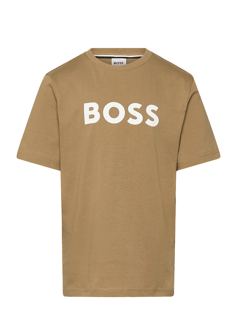 BOSS - SHORT SLEEVES TEE-SHIRT - kurzärmelige - dark stone - 0