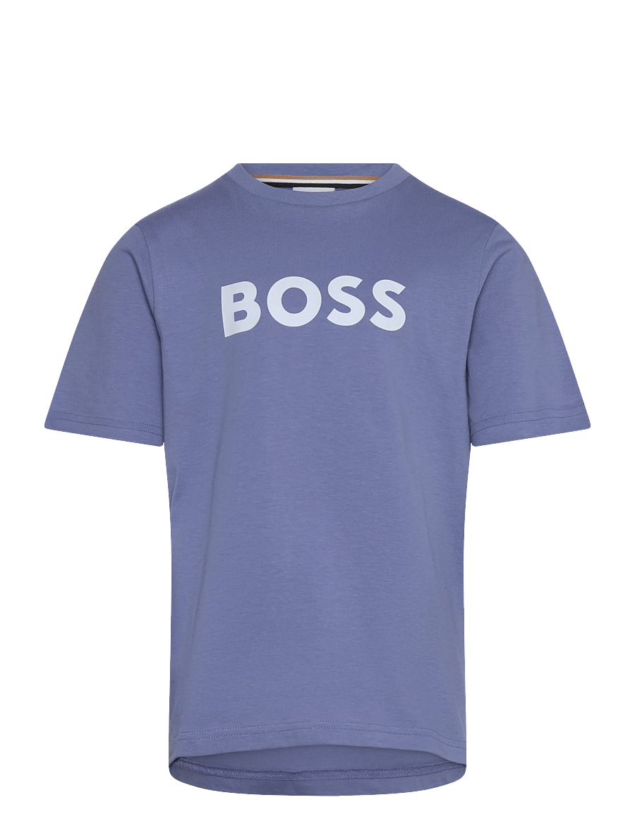 BOSS - SHORT SLEEVES TEE-SHIRT - kortærmede t-shirts - lavender blue - 0