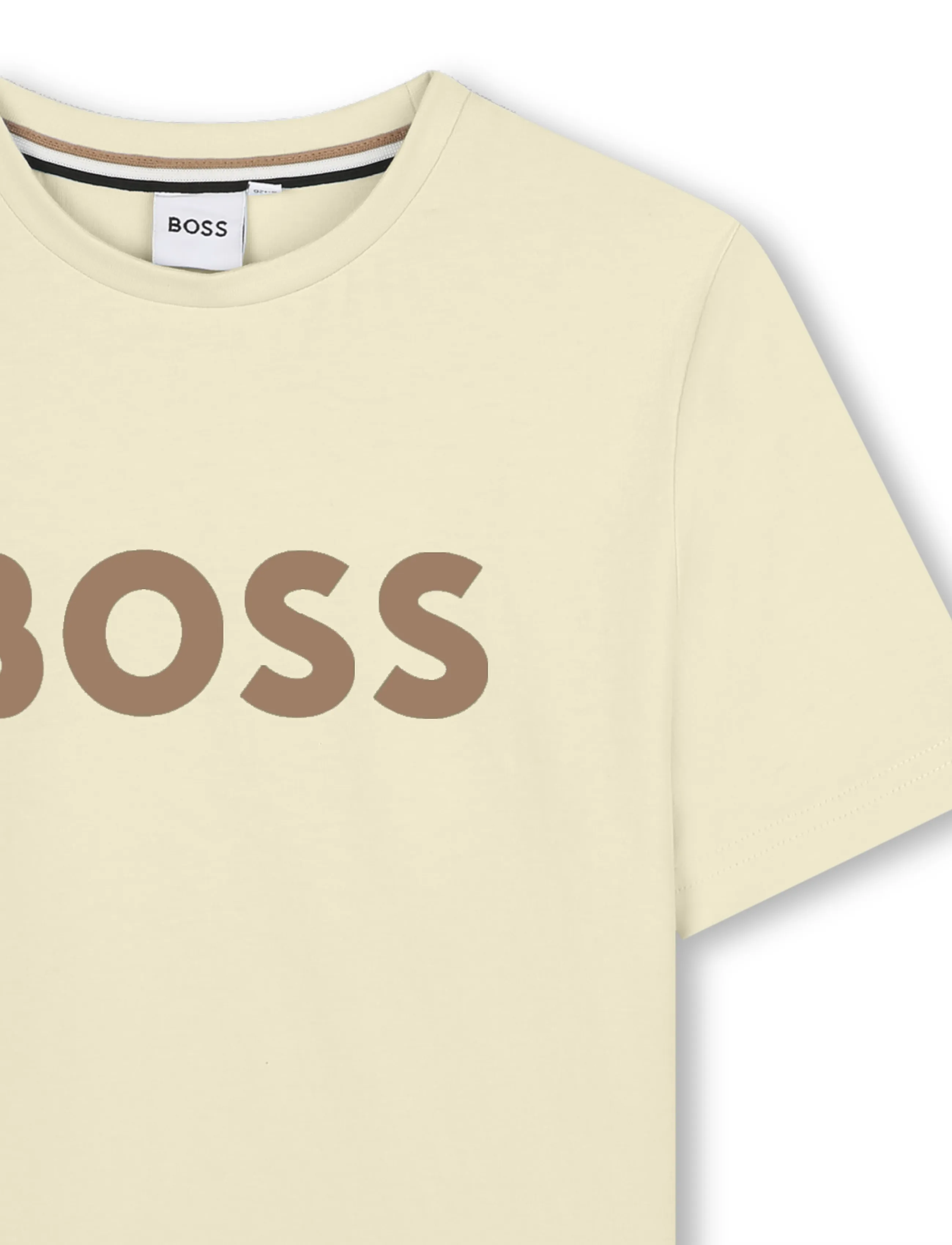 BOSS - SHORT SLEEVES TEE-SHIRT - marškinėliai trumpomis rankovėmis - sand - 2