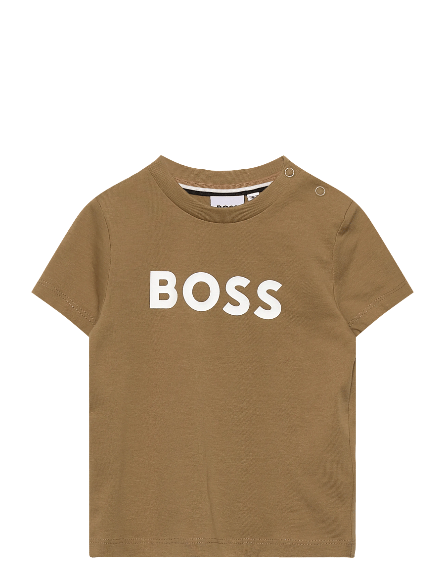 BOSS - SHORT SLEEVES TEE-SHIRT - lühikeste varrukatega t-särgid - dark stone - 0