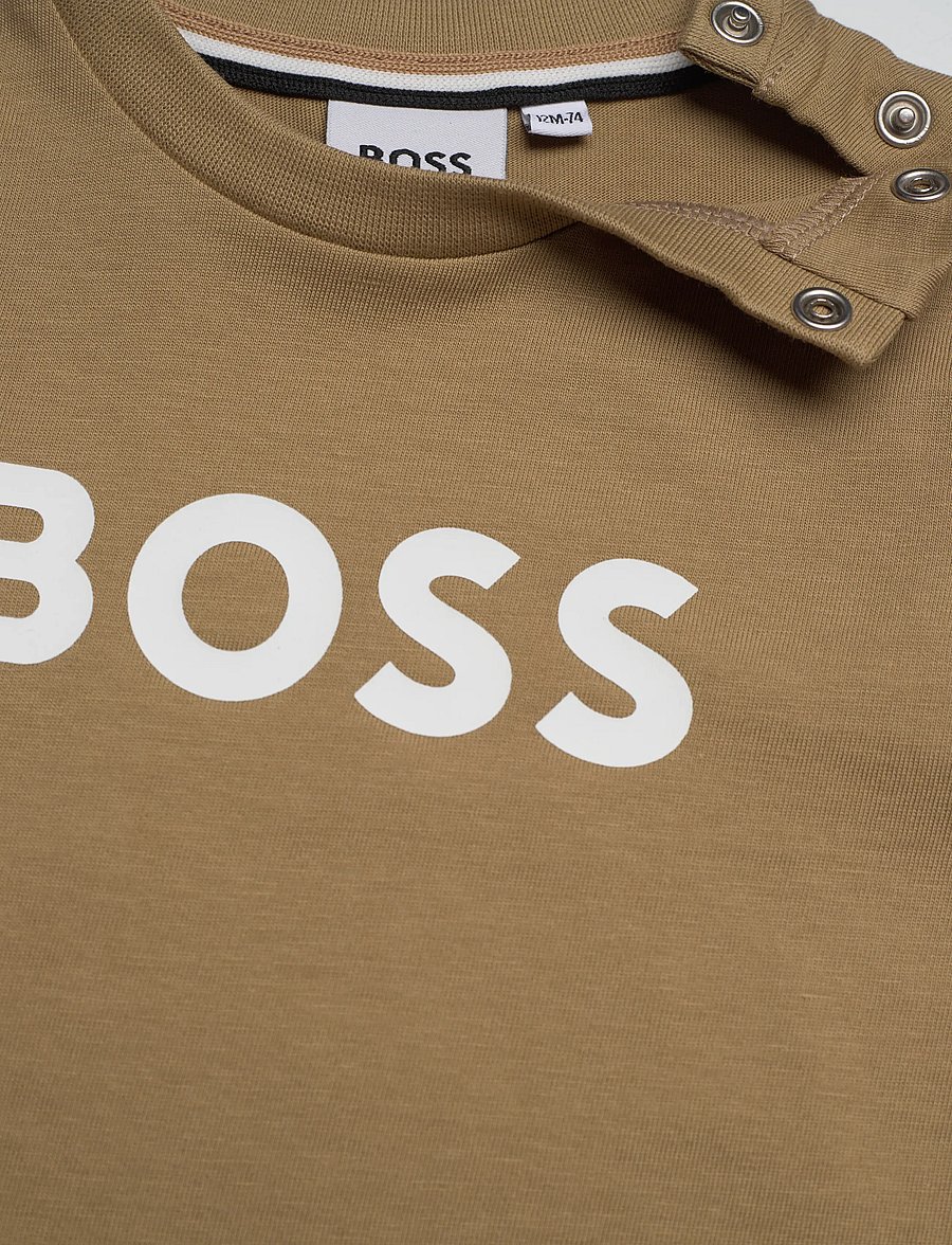 BOSS - SHORT SLEEVES TEE-SHIRT - lühikeste varrukatega t-särgid - dark stone - 2