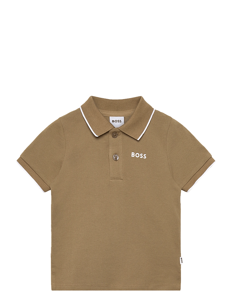BOSS - SHORT SLEEVE POLO - kurzärmelig - dark stone - 0
