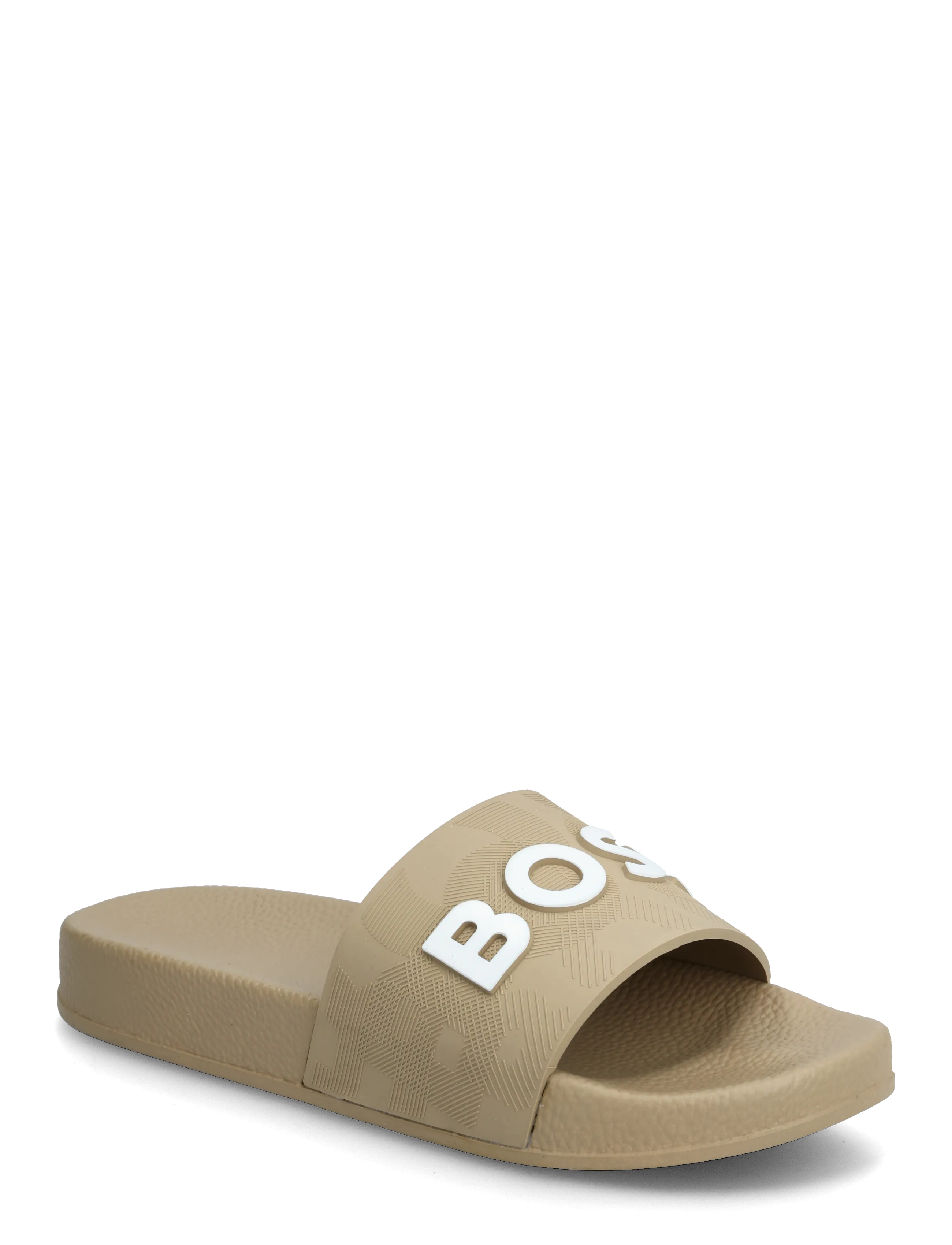 BOSS AQUA SLIDES - Sandaler - STONE / beige