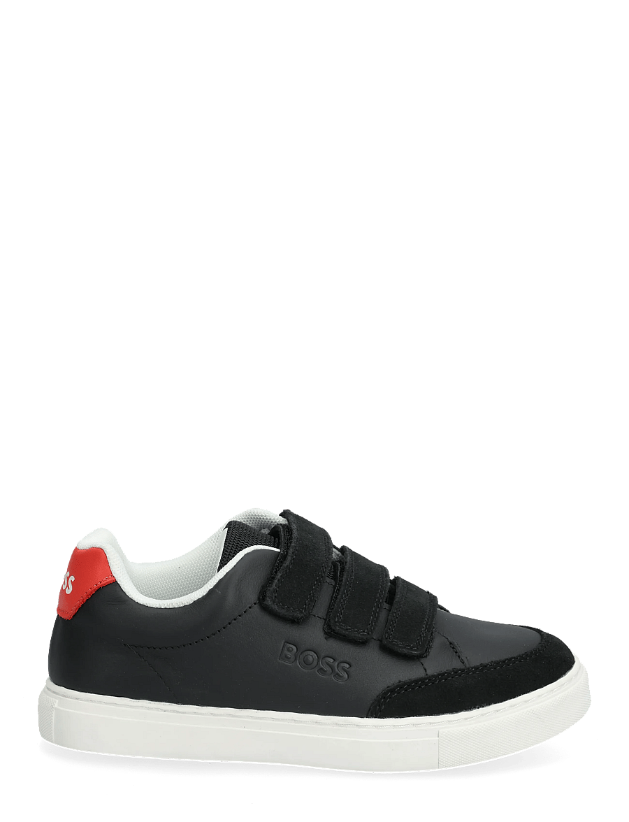 BOSS - TRAINERS - niedriger schnitt - black - 2