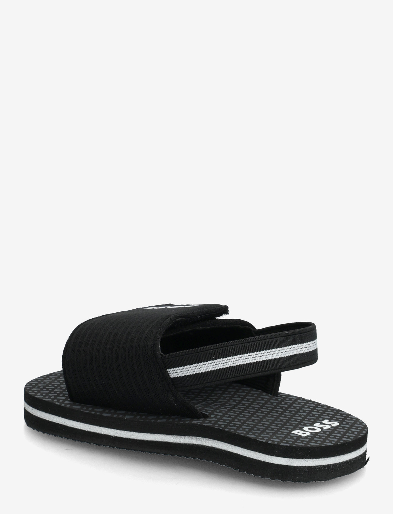BOSS - AQUA SLIDES - badesandaler - black - 1