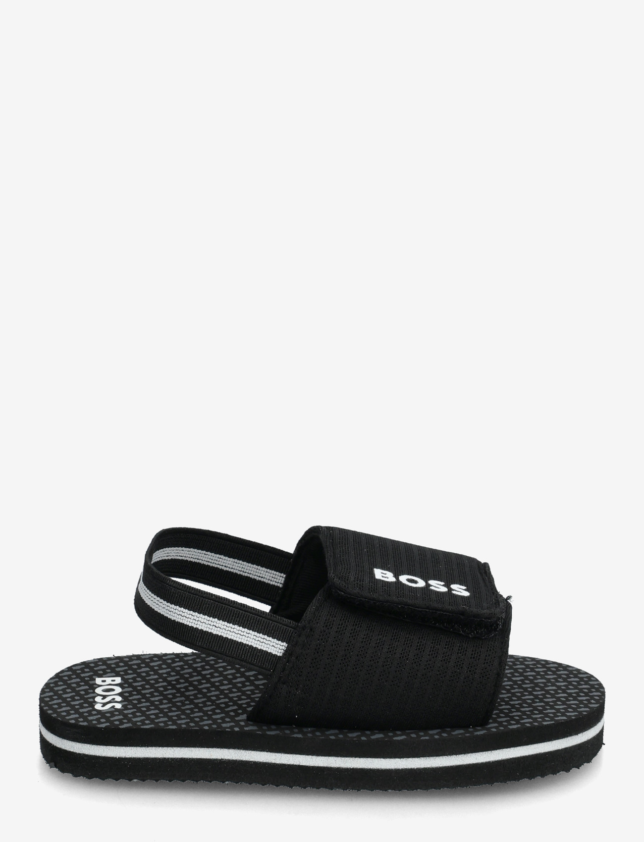 BOSS - AQUA SLIDES - badesandaler - black - 2