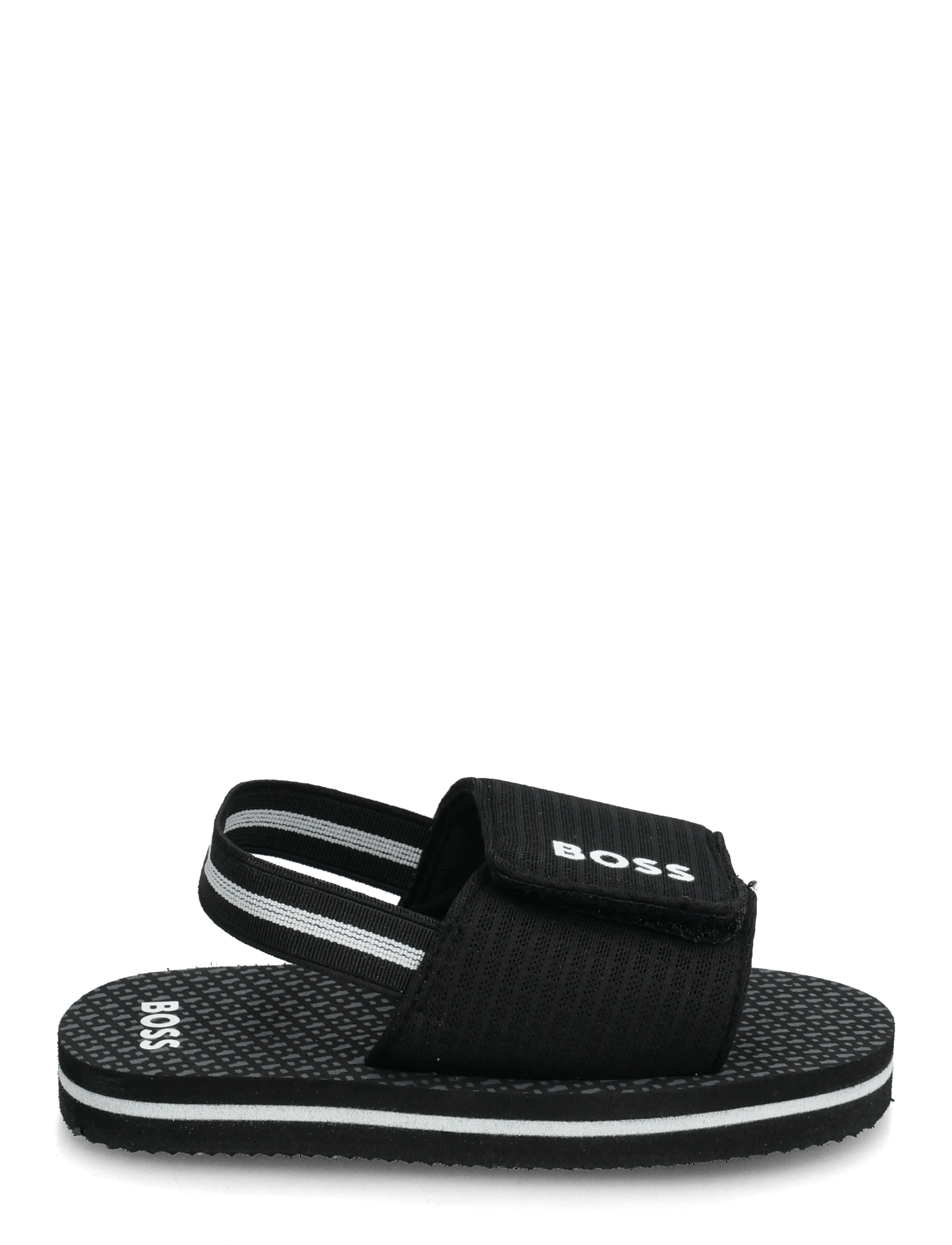 BOSS - AQUA SLIDES - badelatschen - black - 2