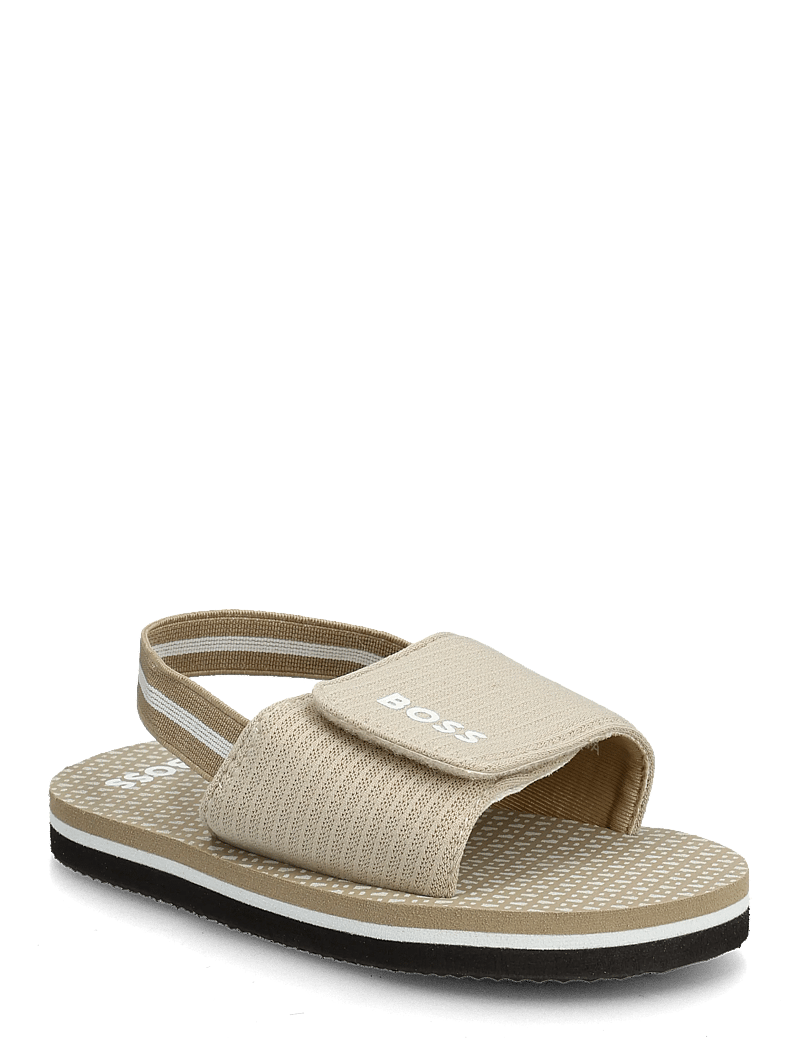BOSS - AQUA SLIDES - badelatschen - stone - 0