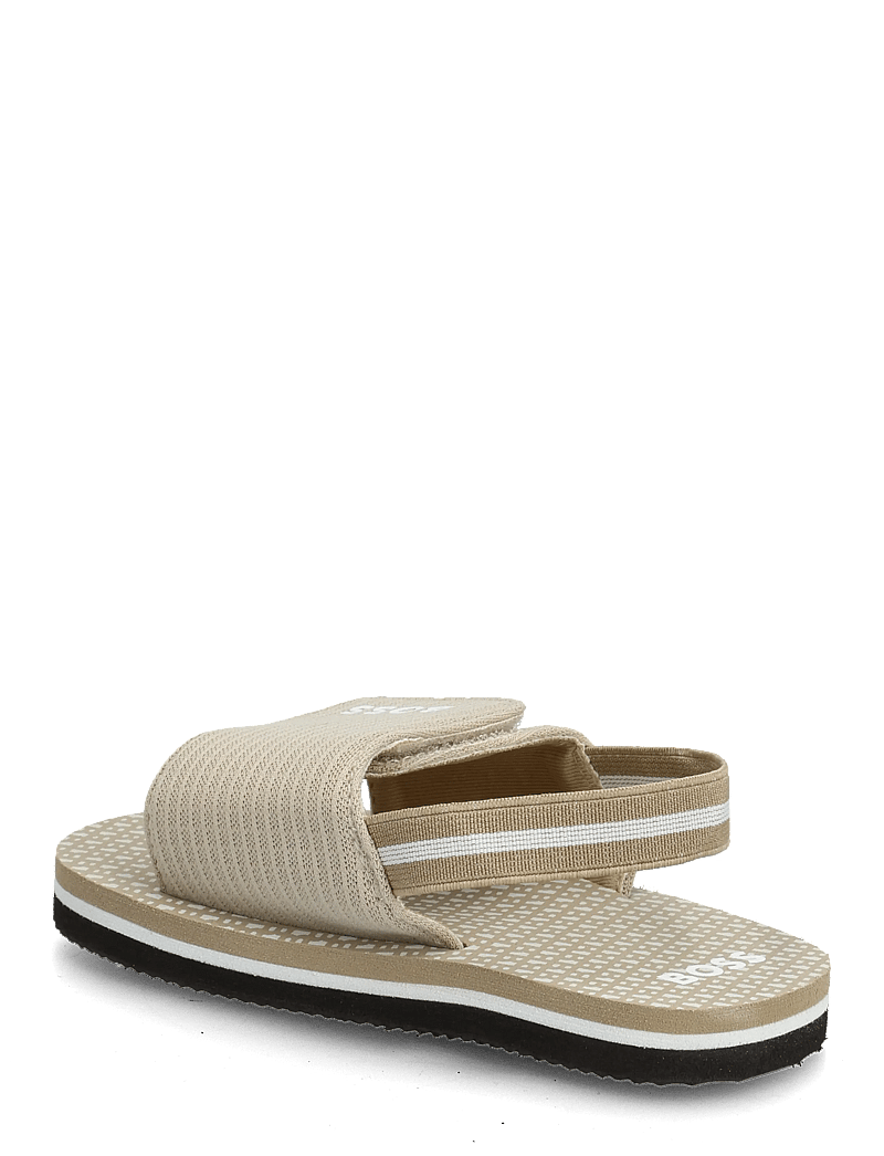 BOSS - AQUA SLIDES - badelatschen - stone - 1
