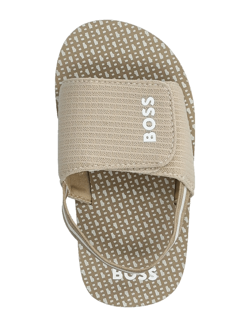 BOSS - AQUA SLIDES - badelatschen - stone - 3