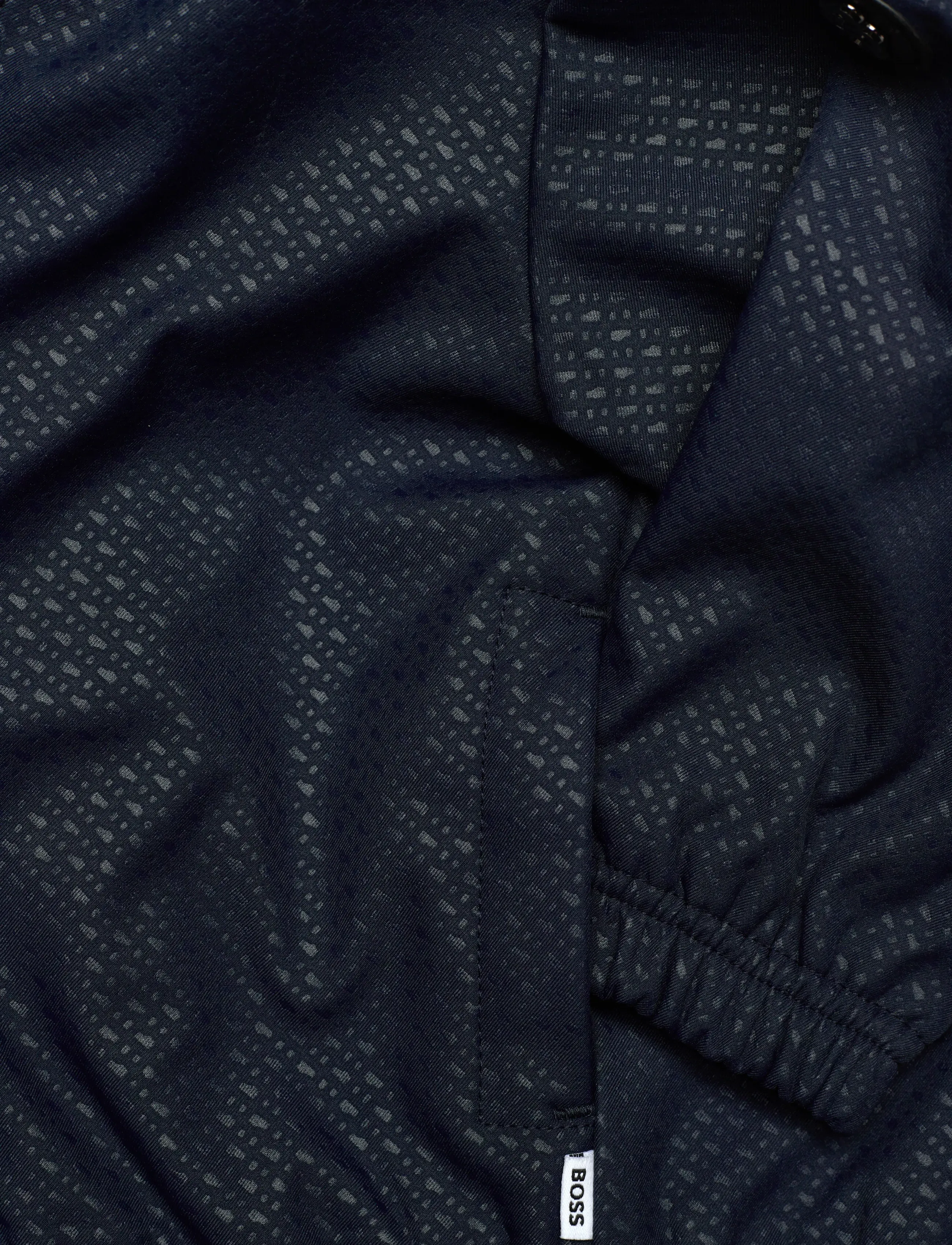 BOSS - HOODED WINDBREAKER - vindjakkar - navy - 3