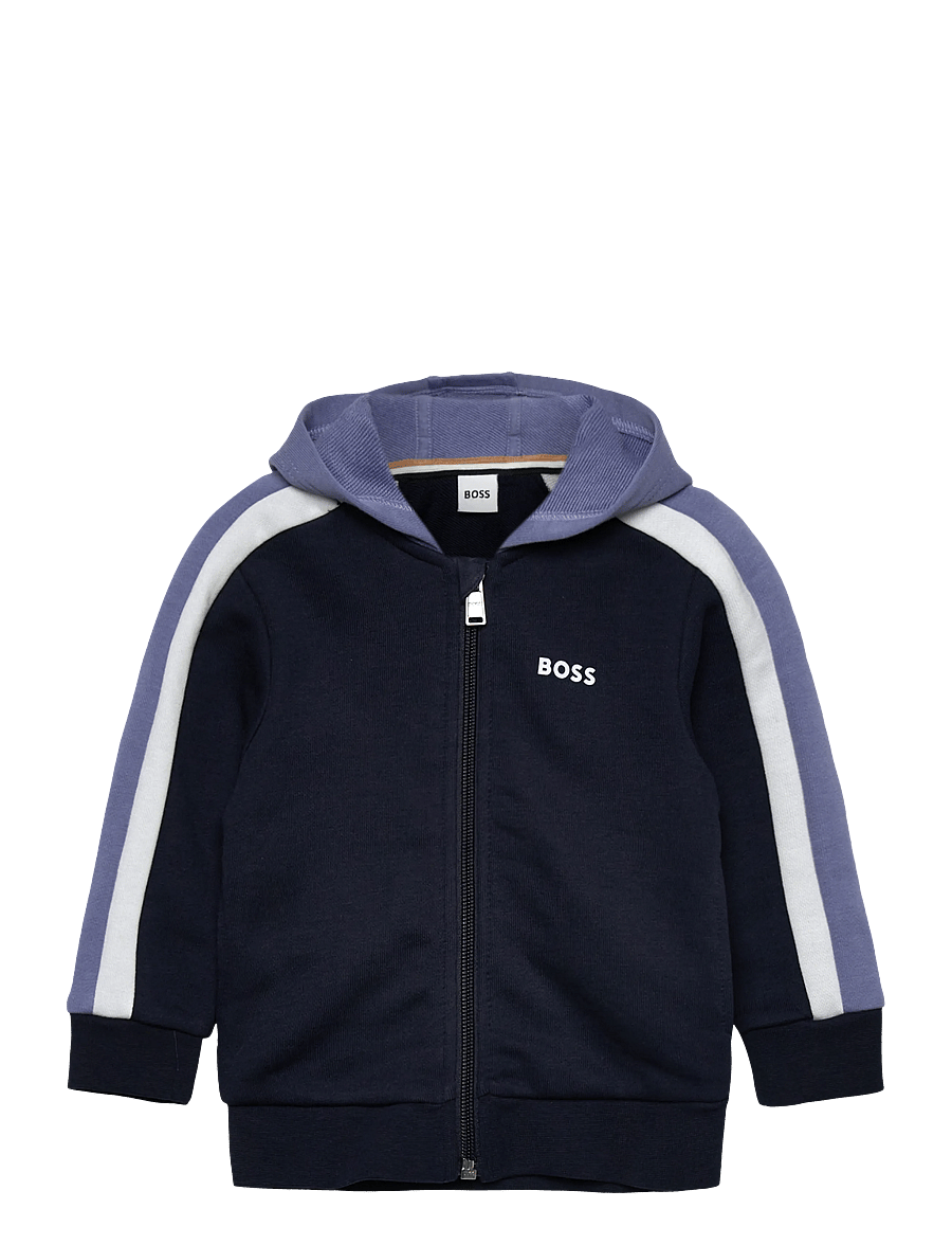 BOSS - CARDIGAN SUIT - kapuzenpullover - navy - 0