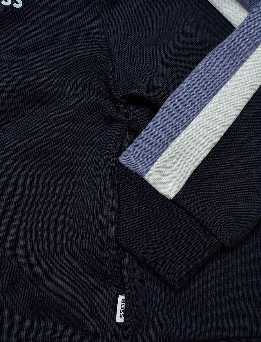 BOSS - CARDIGAN SUIT - kapuzenpullover - navy - 3