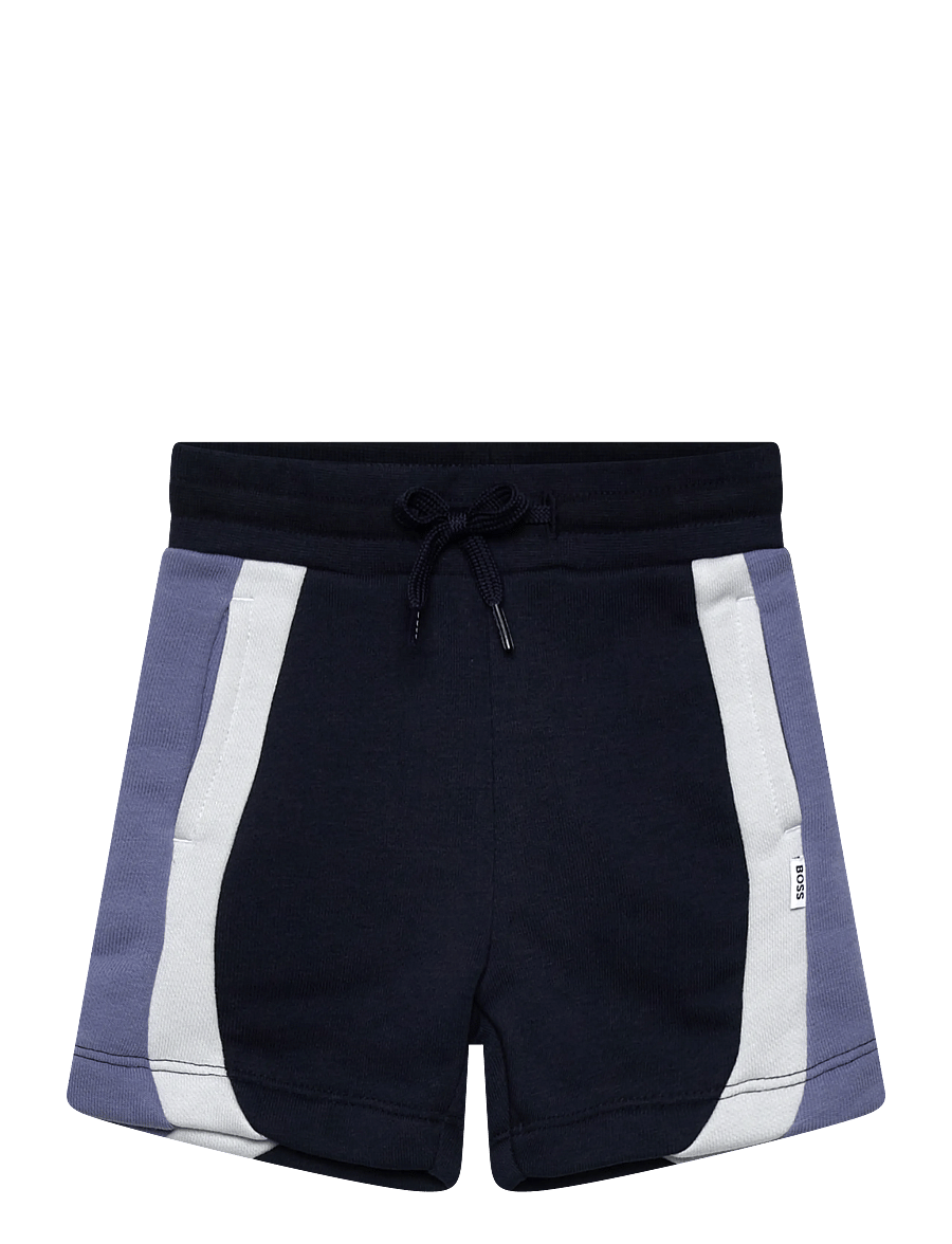 BOSS - BERMUDA SHORTS - sweatshorts - navy - 0