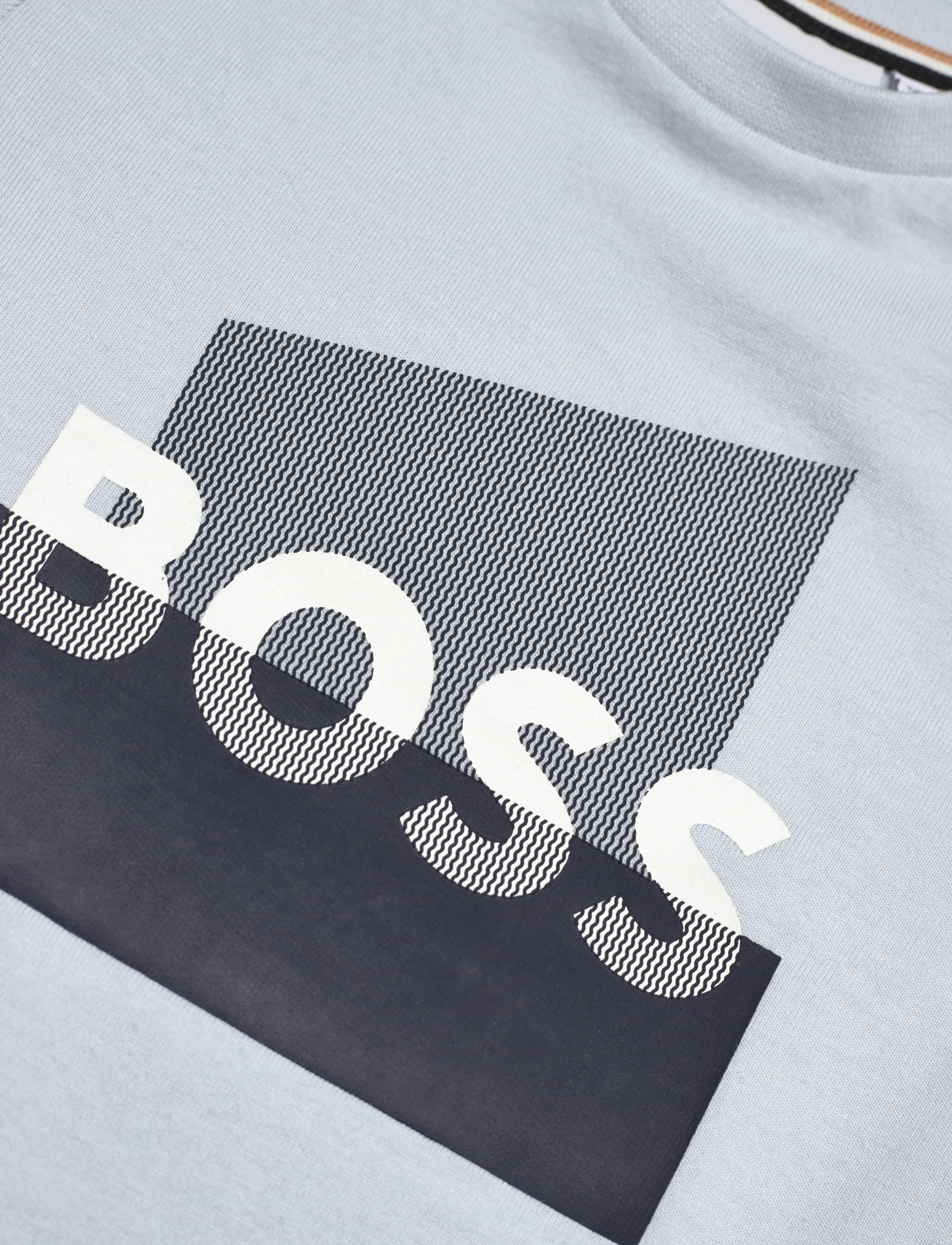 BOSS - SHORT SLEEVES TEE-SHIRT - kortärmade t-shirts - pale blue - 2