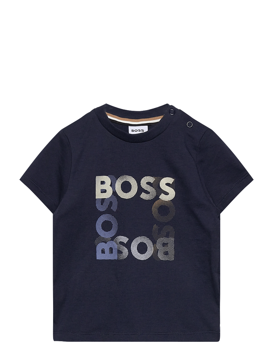 BOSS - SHORT SLEEVES TEE-SHIRT - kurzärmelige - navy - 0